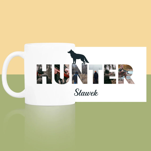 Słowo Ze Zdjęć: Hunter - Kubek z Nadrukiem