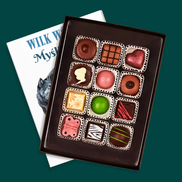 Zdjęcie I Podpis: Wilk Wśród Myśliwych - Personalizowane Praliny