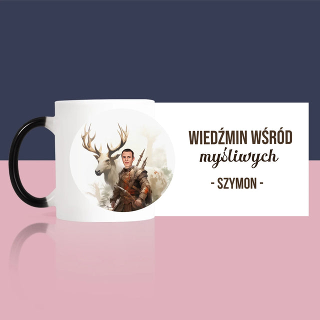 Twoja Postać: Wiedźmin Wśród Myśliwych - Kubek z Nadrukiem
