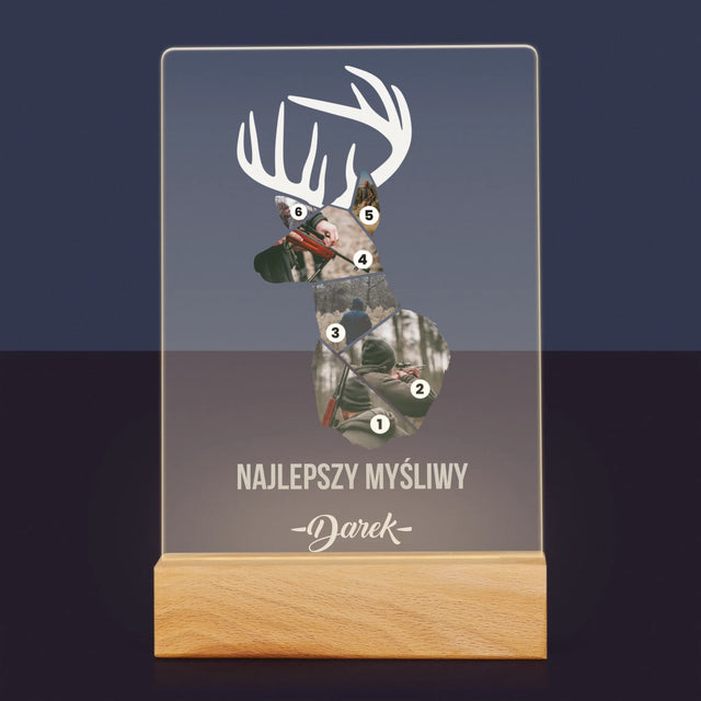 Kształt Ze Zdjęć: Najlepszy Myśliwy - Wydruk Na Szkle Akrylowym