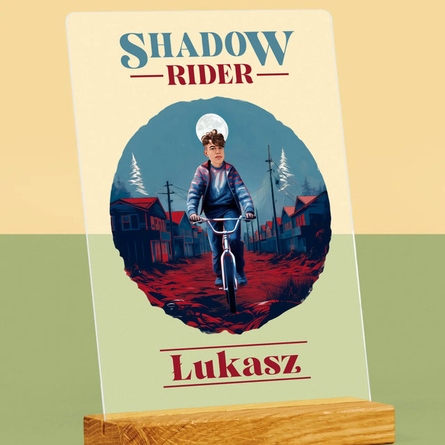 Twoja Postać: Shadow Rider - Wydruk Na Szkle Akrylowym