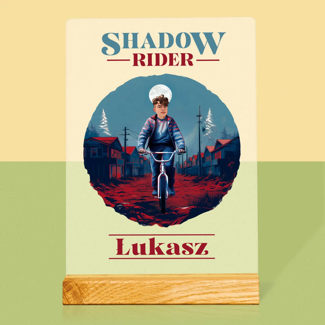 Twoja Postać: Shadow Rider - Wydruk Na Szkle Akrylowym