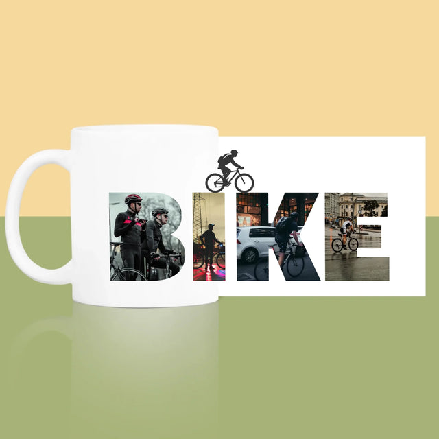 Słowo Ze Zdjęć: Bike - Kubek z Nadrukiem