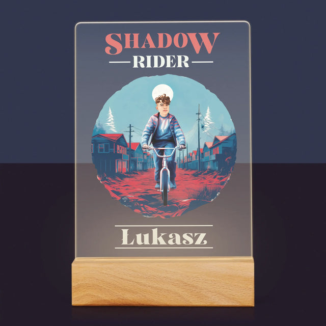 Twoja Postać: Shadow Rider - Wydruk Na Szkle Akrylowym