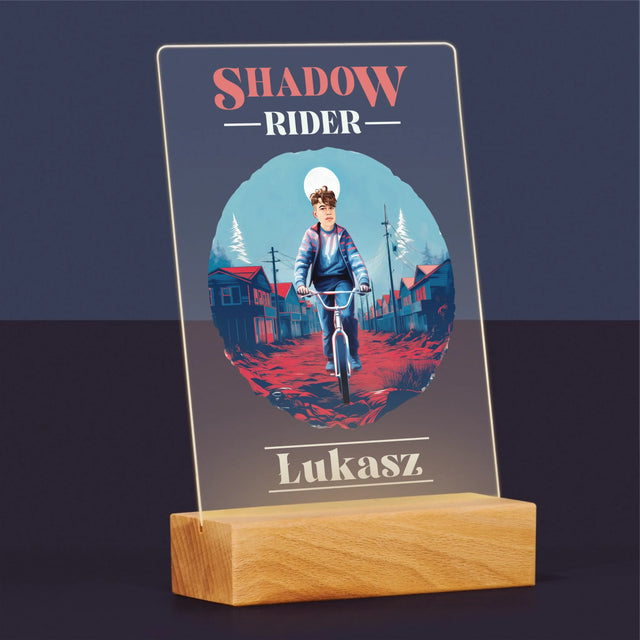 Twoja Postać: Shadow Rider - Wydruk Na Szkle Akrylowym