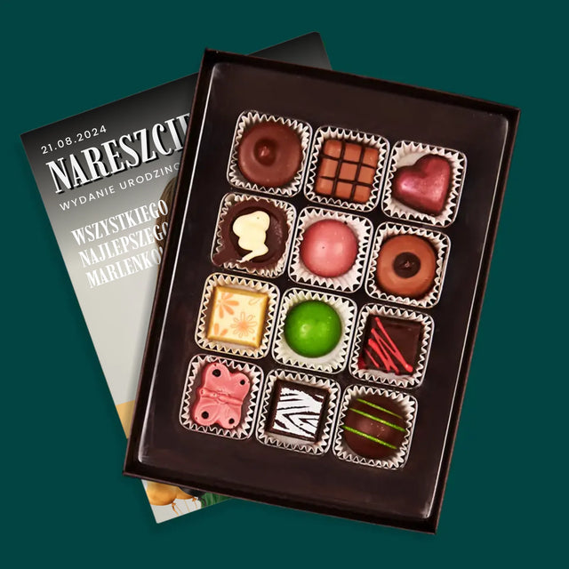 Okładka Magazynu: Nareszcie 50 - Personalizowane Praliny