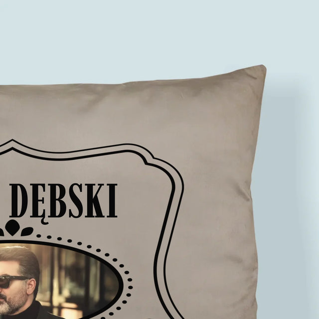 Zdjęcie I Podpis: 50 Urodziny Wszystkiego Najlepszego - Poduszka z Nadrukiem