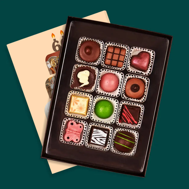 Kształt Ze Zdjęć: Najsłodszych Urodzin - Personalizowane Praliny