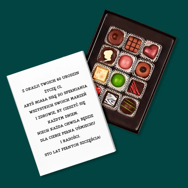 Fotokolaż: Skazany Na 60 Lat - Personalizowane Praliny