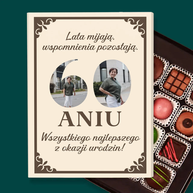 Słowo Ze Zdjęć: Lata Mijają - Personalizowane Praliny