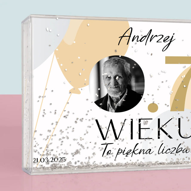 Zdjęcie I Podpis: 0.7 Wieku - Ramka Wodna