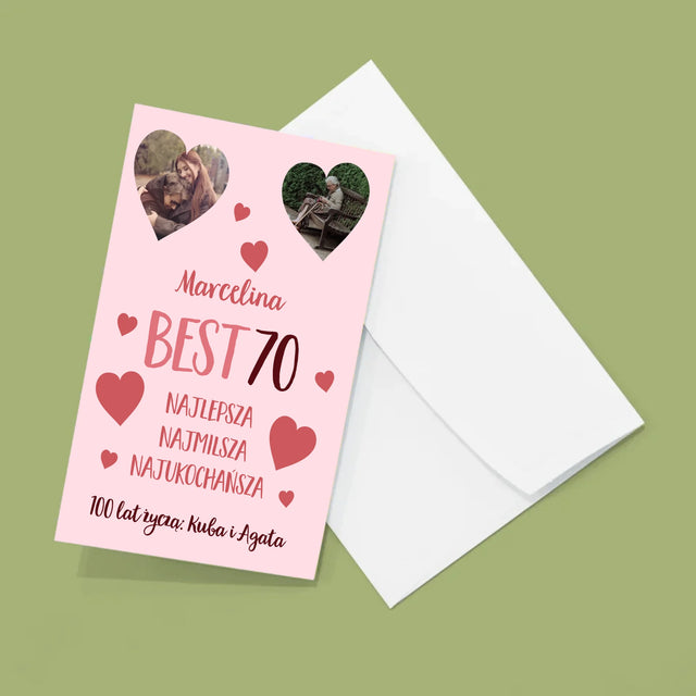 Fotokolaż: Best 70 - Duża Harmonijka Ze Zdjęć