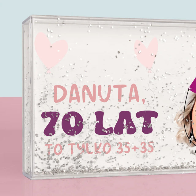 Twoja Postać: Urodzinowy Portret - Ramka Wodna