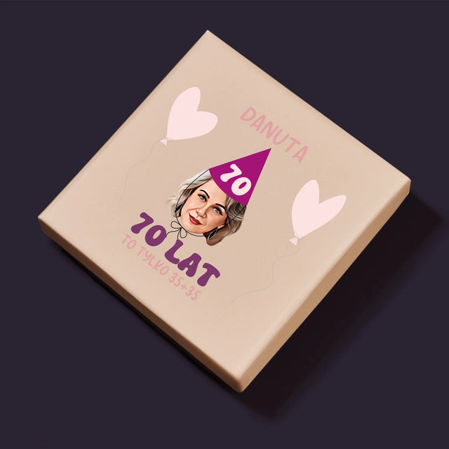 Twoja Postać: Urodzinowy Portret - Personalizowane Puzzle
