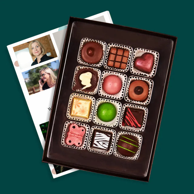 Fotokolaż: Wszystkiego Najlepszego Z Okazji 50 Urodzin - Personalizowane Praliny