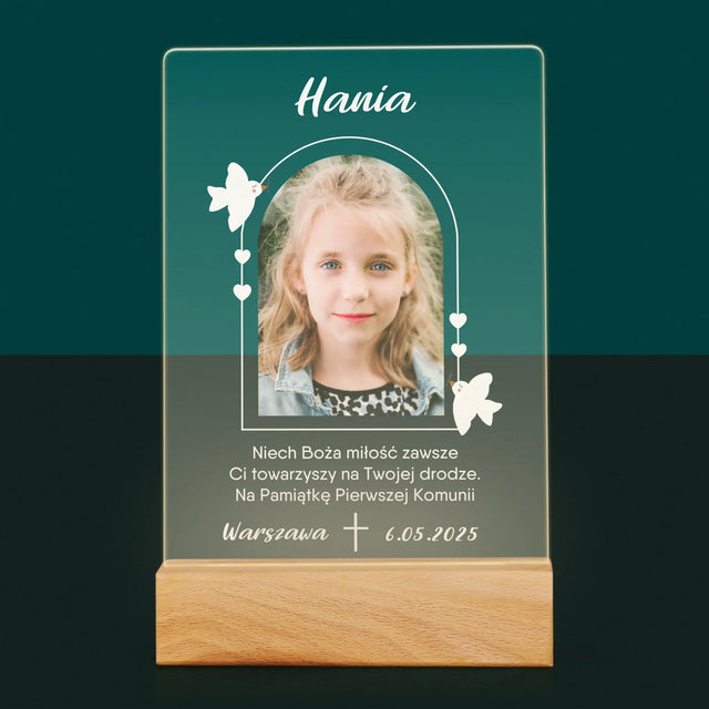 Zdjęcie i Podpis: Boża Miłość - Wydruk Na Szkle Akrylowym