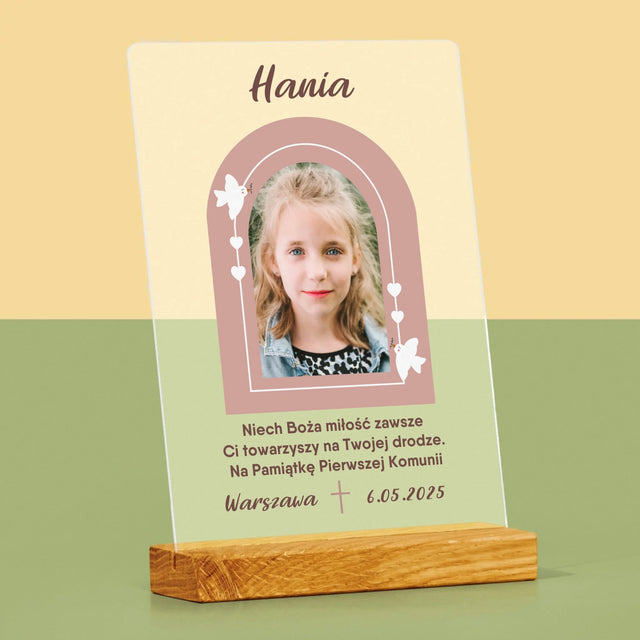 Zdjęcie i Podpis: Boża Miłość - Wydruk Na Szkle Akrylowym