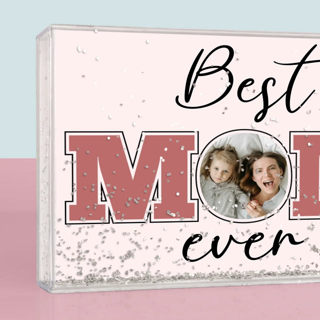 Fotokolaż: Best Mom Ever - Ramka Wodna