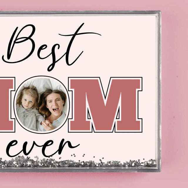 Fotokolaż: Best Mom Ever - Ramka Wodna