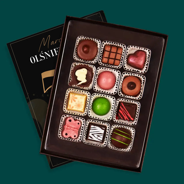 Zdjęcie I Podpis: Olśniewająca 50 - Personalizowane Praliny