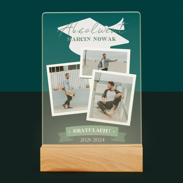 Okładka Magazynu: Absolwent - Wydruk Na Szkle Akrylowym