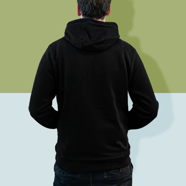 Zdjęcie I Podpis: Best Dad Established - Bluza Męska Z Kapturem