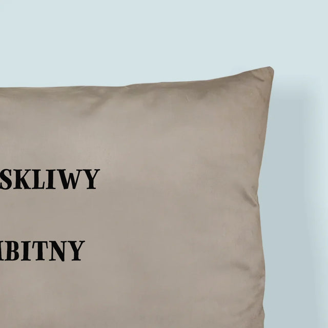 Słowo Ze Zdjęć: Dlaczego Kocham Tatę - Poduszka z Nadrukiem