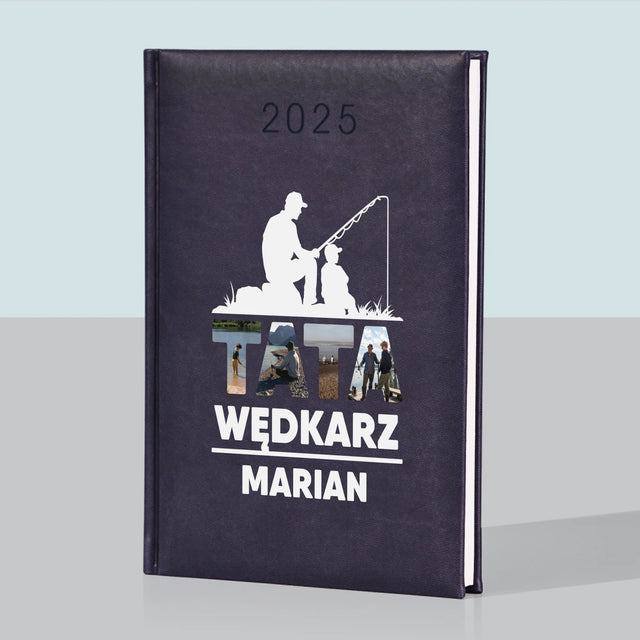 Słowo Ze Zdjęć: Tata Wędkarz - Kalendarz Książkowy
