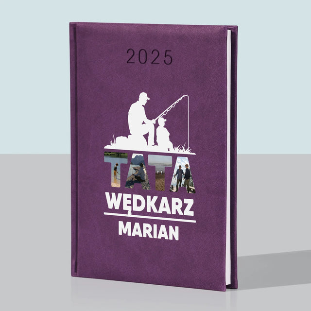 Słowo Ze Zdjęć: Tata Wędkarz - Kalendarz Książkowy