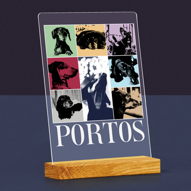 Fotokolaż: Pupil Jak Taylor - Wydruk Na Szkle Akrylowym