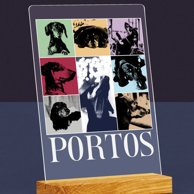 Fotokolaż: Pupil Jak Taylor - Wydruk Na Szkle Akrylowym