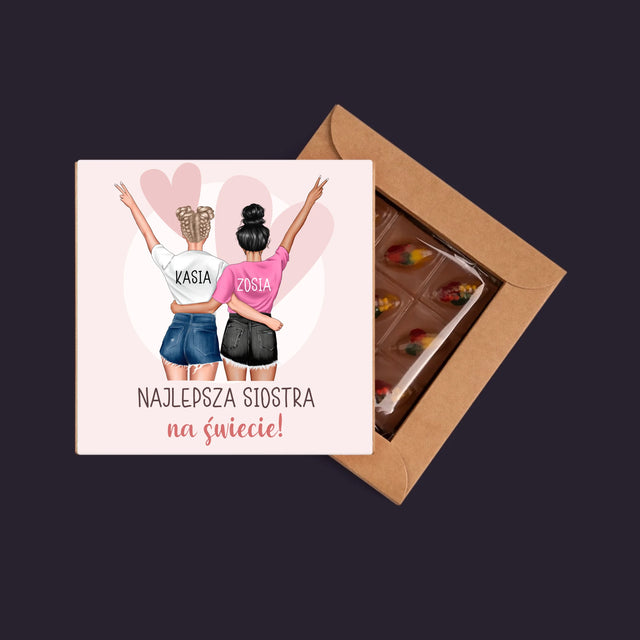 Kreator Postaci: Najlepsza Siostra Na Świecie - Dubajska Czekolada
