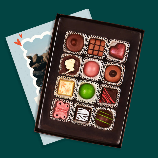 Zdjęcie i Podpis: Urodzinowa Ramka - Personalizowany Praliny