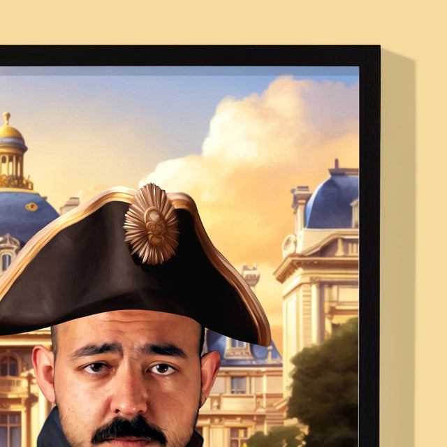 Królewski Portret: Dowódca - Wydruk z Twoim Zdjęciem