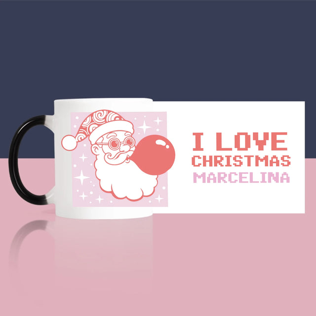 Imię I Podpis: I Love Christmas - Kubek z Nadrukiem