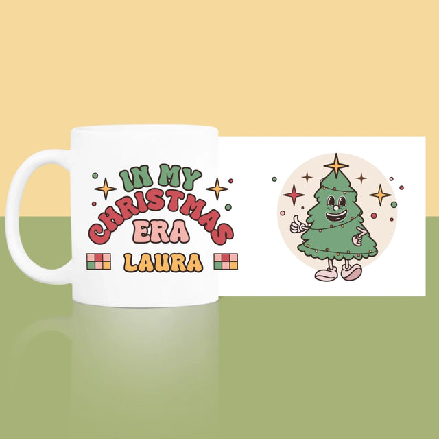 Imię I Podpis: In My Christmas Era - Kubek z Nadrukiem