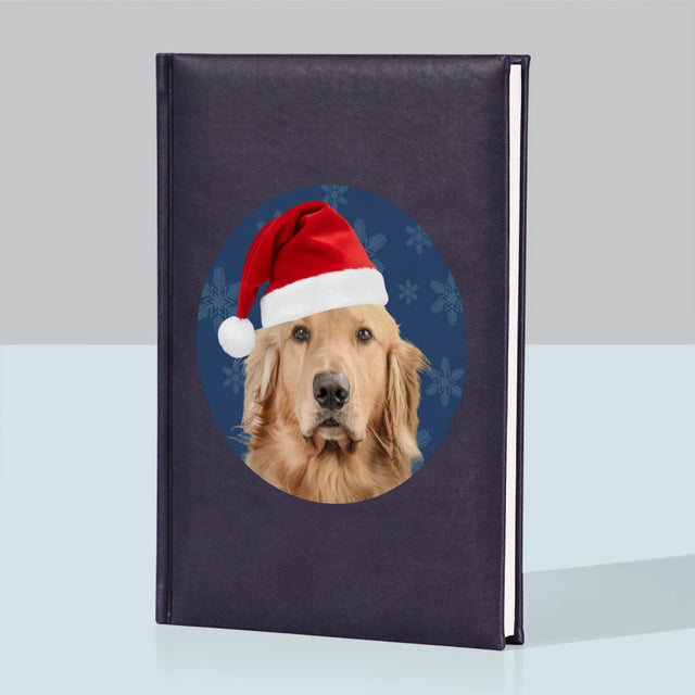 Zdjęcie I Podpis: Twój Pies Świąteczny - Notes Książkowy z Nadrukiem