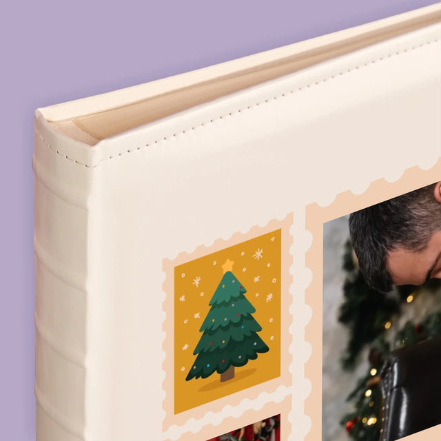 Fotokolaż: Świąteczne Znaczki Pocztowe - Album Na Zdjęcia