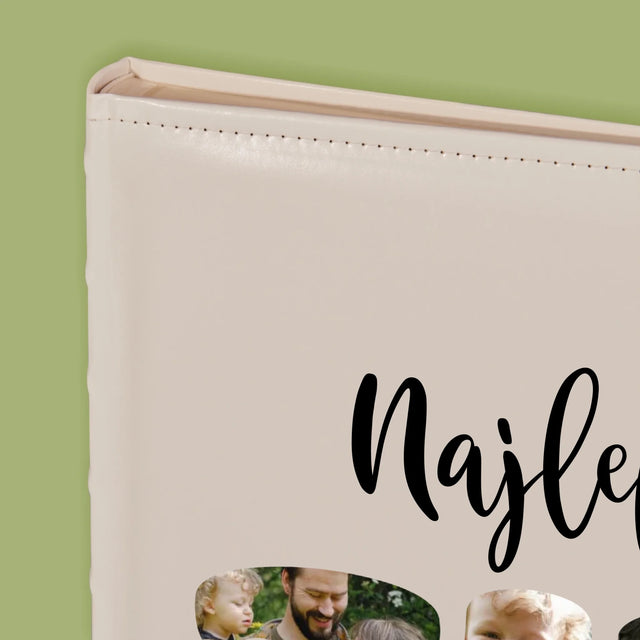 Zdjęcie I Podpis: Najlepszy Tata Serce - Album Na Zdjęcia