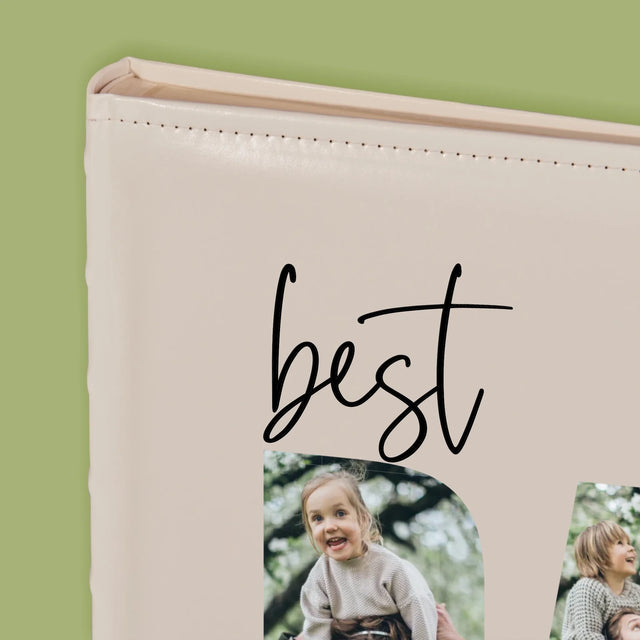 Słowo Ze Zdjęć: Best Dad Ever Z Podpisem - Album Na Zdjęcia