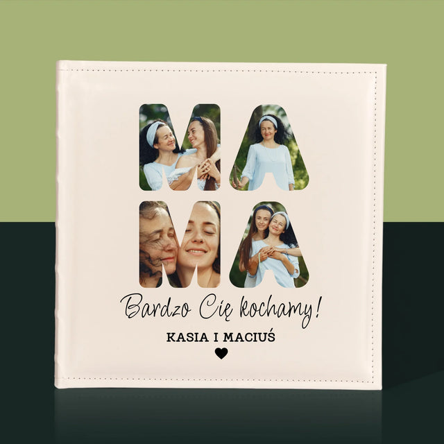 Słowo Ze Zdjęć: Mamo Bardzo Cię Kochamy - Album Na Zdjęcia