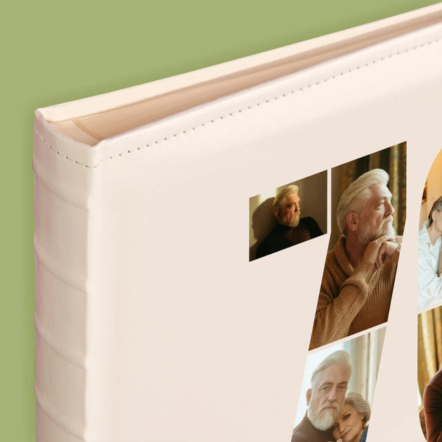 Kształt Ze Zdjęć: 70 Urodziny Życzenia - Album Na Zdjęcia