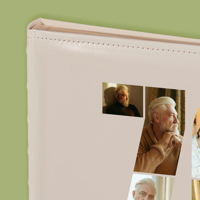 Kształt Ze Zdjęć: 70 Urodziny Życzenia - Album Na Zdjęcia