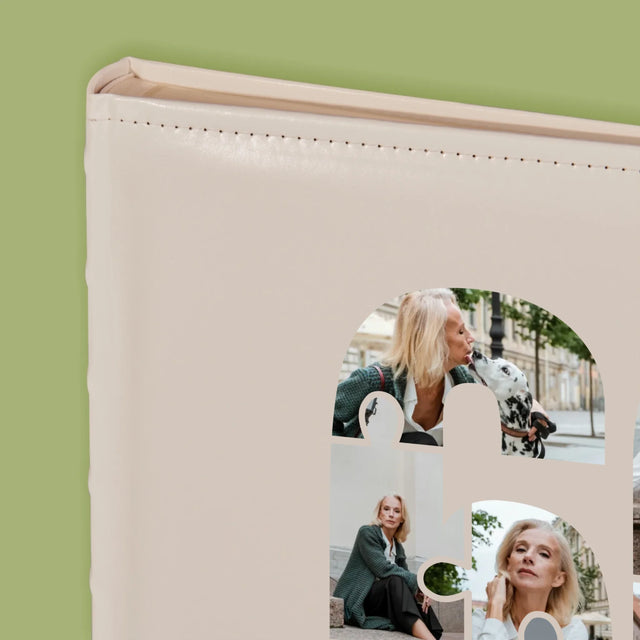 Kształt Ze Zdjęć: 60 Urodziny Puzzle - Album Na Zdjęcia