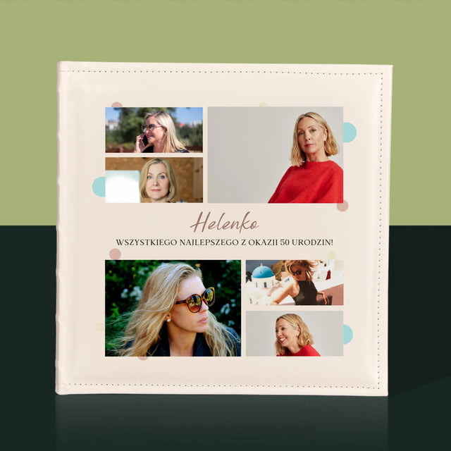 Fotokolaż: Wszystkiego Najlepszego Z Okazji 50 Urodzin - Album Na Zdjęcia