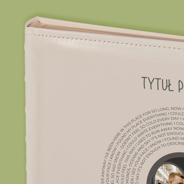 Zdjęcie i Podpis: Nasza Piosenka z Tekstem - Album Na Zdjęcia