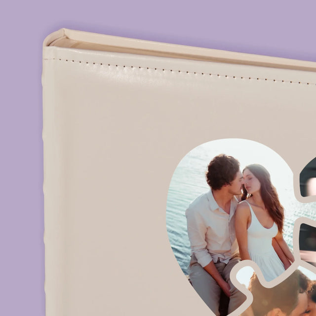 Fotokolaż: Walentynkowe Puzzle - Album Na Zdjęcia