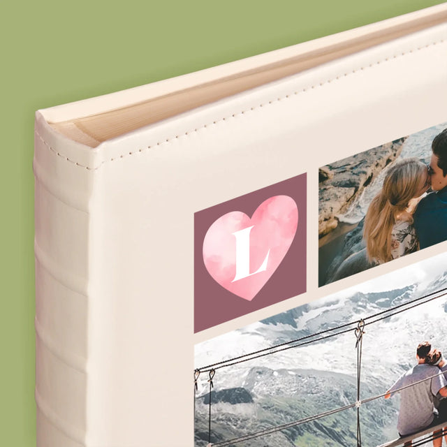 Fotokolaż: Serduszka Love - Album Na Zdjęcia