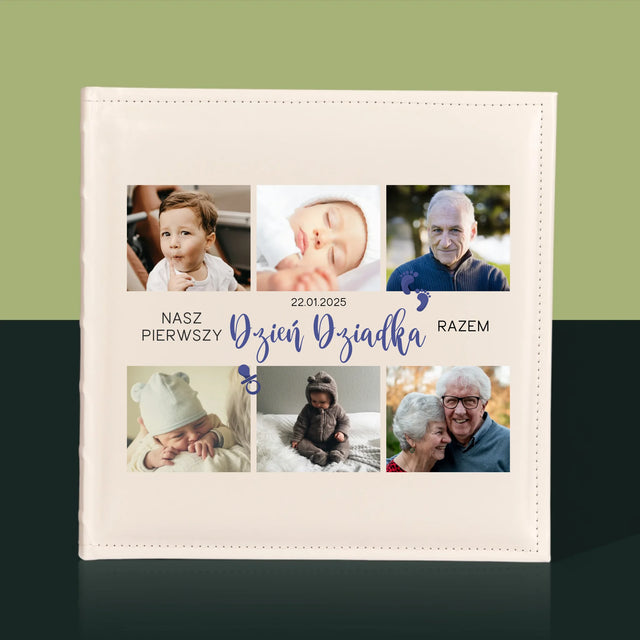 Fotokolaż: Pierwszy Dzień Dziadka - Album Na Zdjęcia