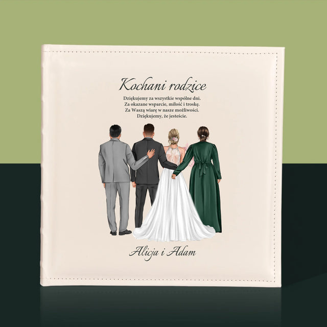 Kreator Postaci: Kochani Rodzice Dziękujemy - Album Na Zdjęcia